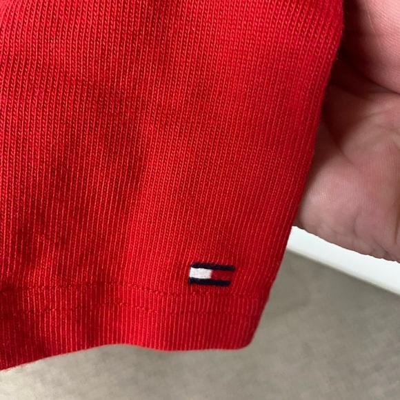 Rare Tommy Hilfiger 90s Inspired Color Blocking Hoody Sweater size XL - Picture 8 of 8